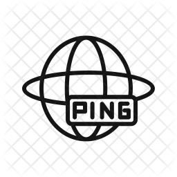 256x256 Online, Ping, Website, Tool Icon Of Line Style