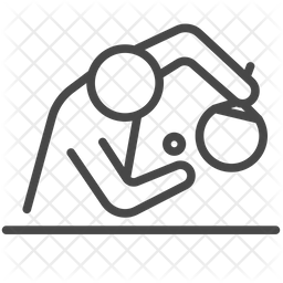 256x256 Ping Pong Icon Of Line Style