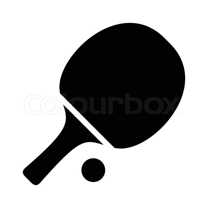 800x800 Table Tennis Simple Icon Isolated On Stock Vector Colourbox