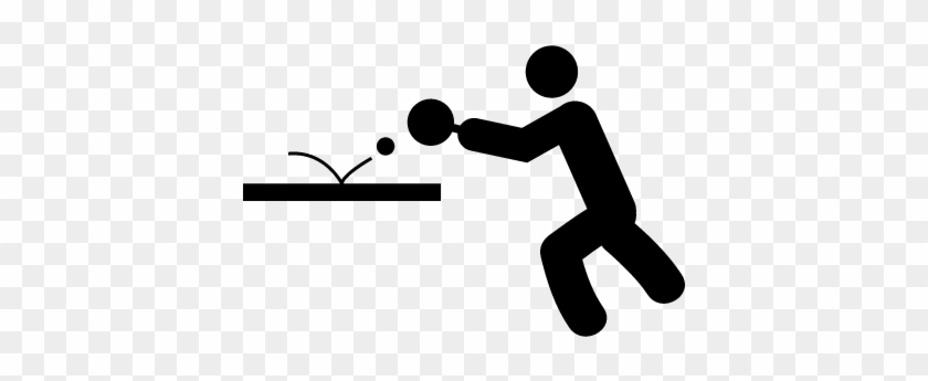 840x345 Man Playing Ping Pong Vector