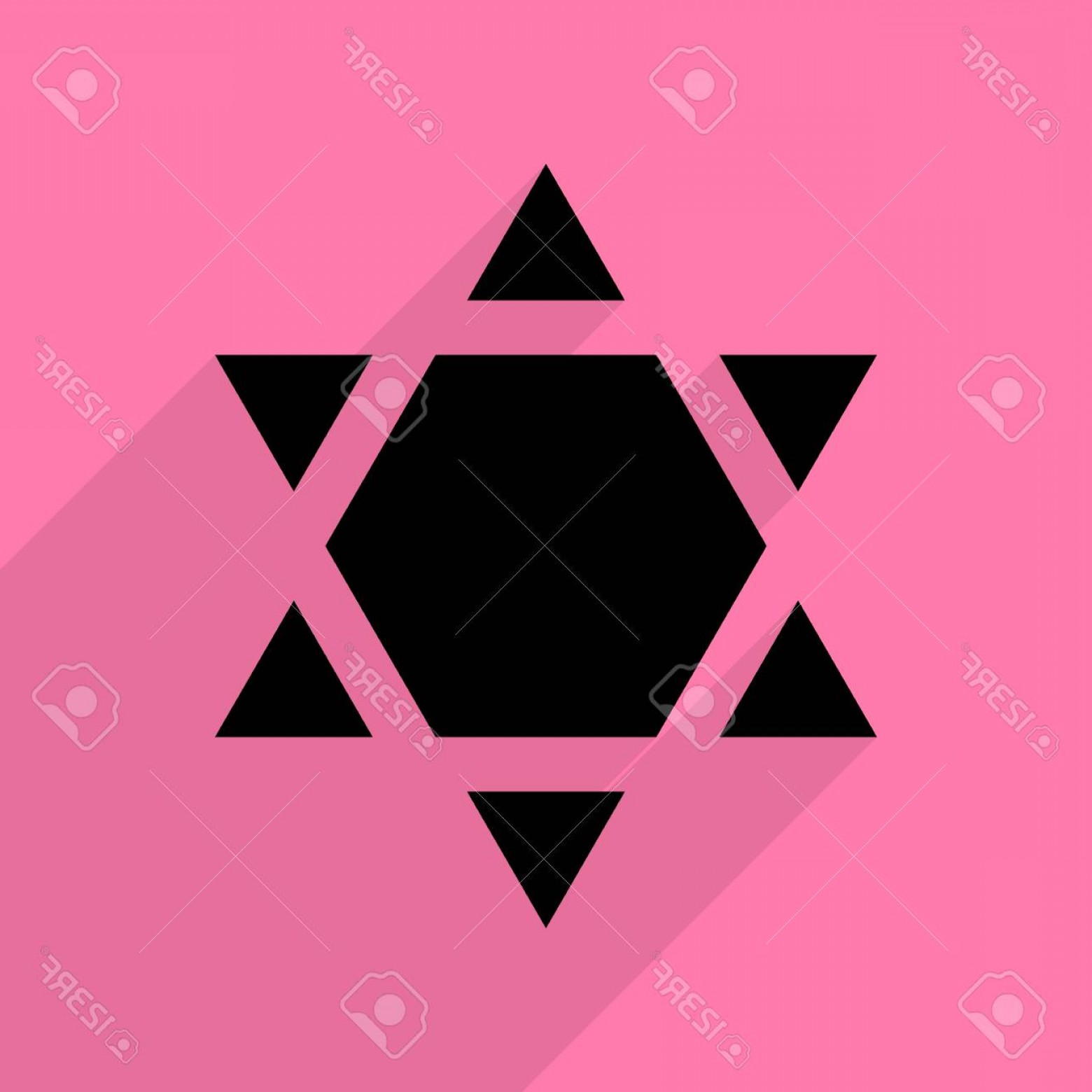 1560x1560 Photostock Vector Shield Magen David Star Inverse Symbol Of Israel