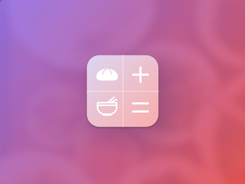800x600 Chinese Food Calculator Icon