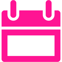 256x256 Deep Pink Calendar Icon