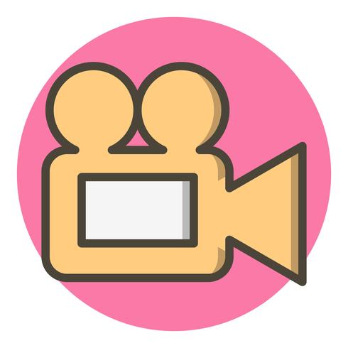 490x490 Video Camera Icon Design Vector