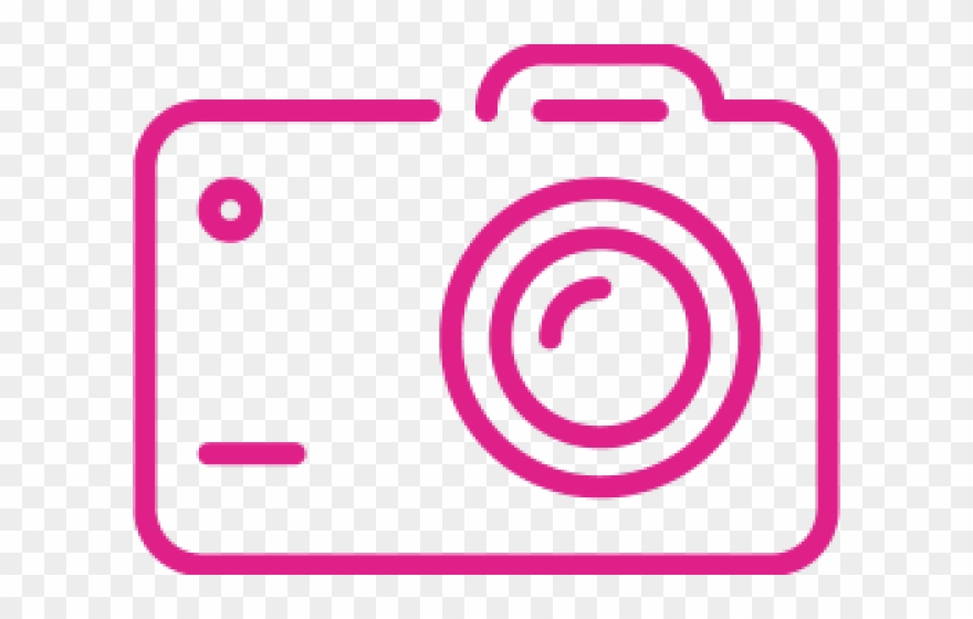 880x560 Camera Clipart Pink