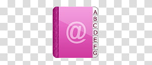 300x128 Girlz Love Icons Addressbook Contacts, Pink Logo Illustration