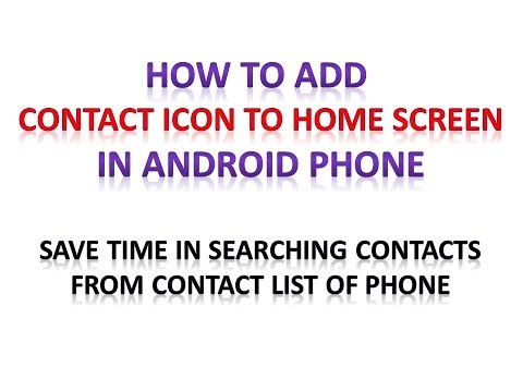 480x360 Add Contact Icon To Home Screen