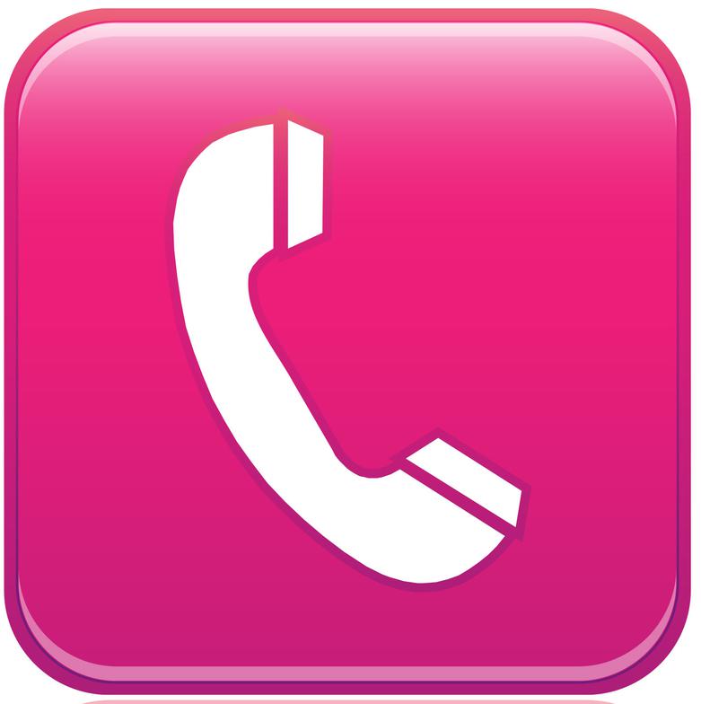 781x784 Pink Contacts Icon