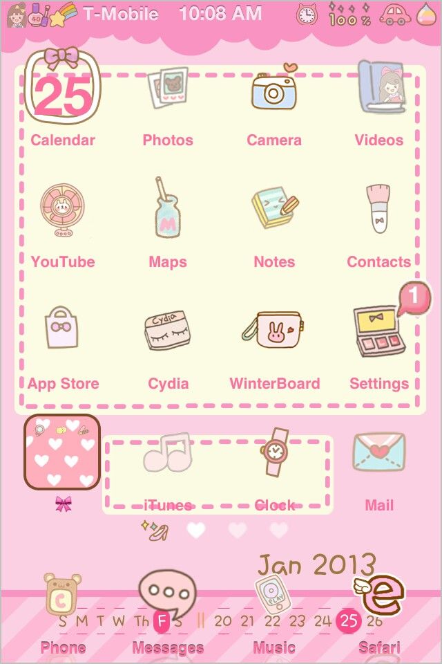640x960 Kawaii Phone Theme Kawaii In Phone Themes