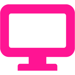 256x256 Deep Pink Desktop Icon