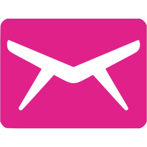 512x512 Pink Email Icon