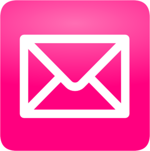 297x298 Pink Email Message Icon