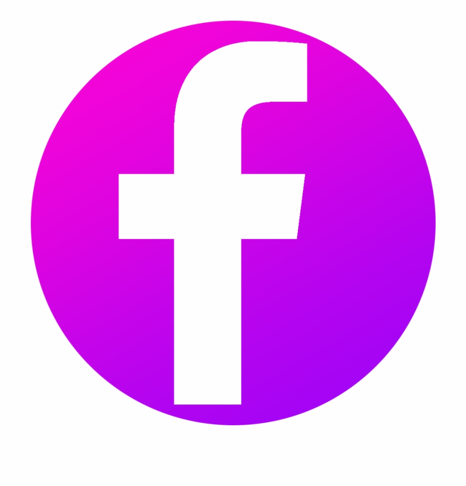 920x960 Pink Facebook Logo Png Images