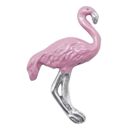 540x540 Mariposa Pink Flamingo Napkin Weight Borsheims