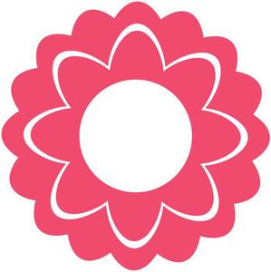 Pink Flower Icon at Vectorified.com | Collection of Pink Flower Icon ...