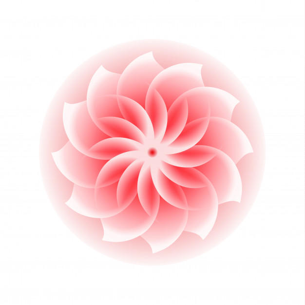 626x626 Pink Flower Icon Vector Premium Download