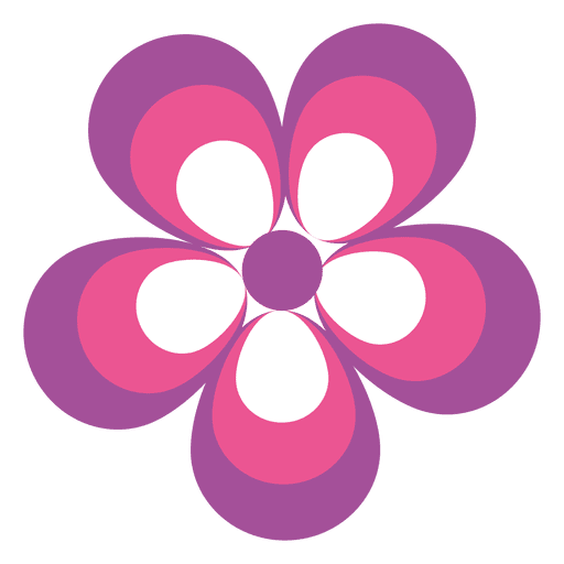 512x512 Pink Purple Flower Icon