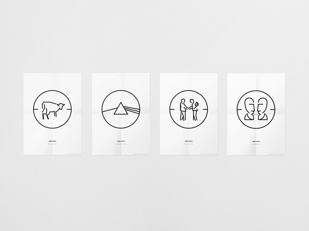 1000x750 Pink Floyd Icon Set