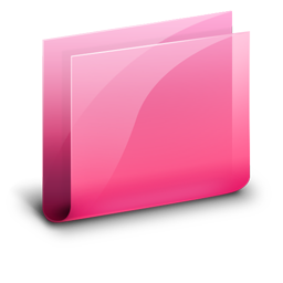 256x256 Folder Pink Icon