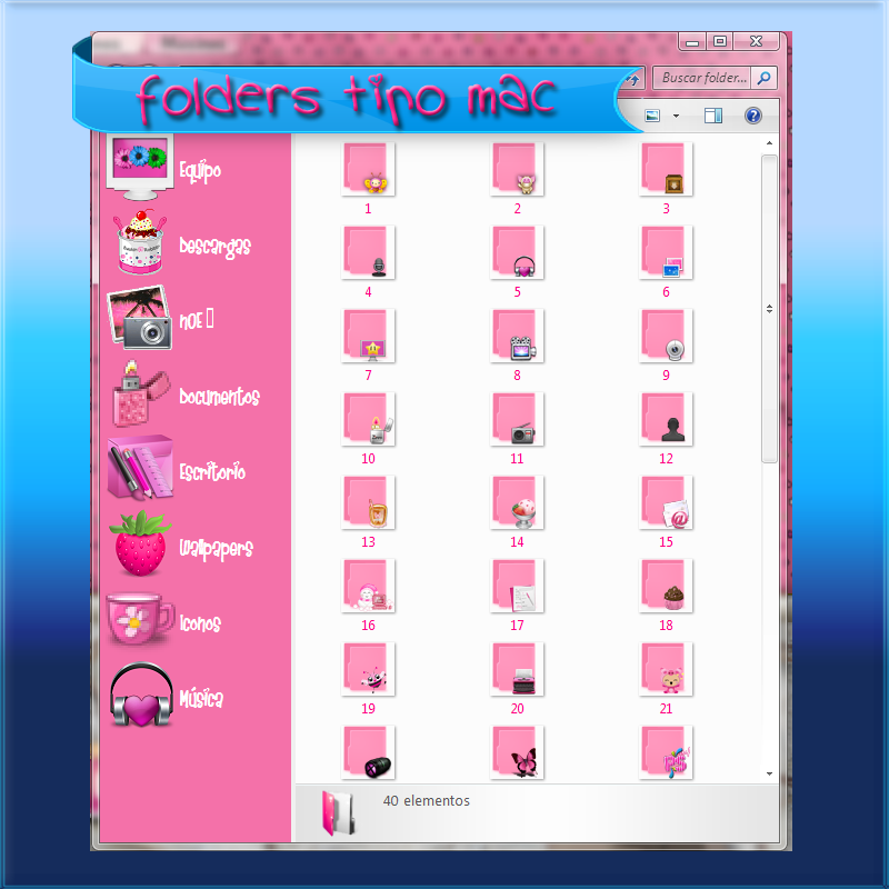 800x800 Pink Damask Folder Icon Mac Images