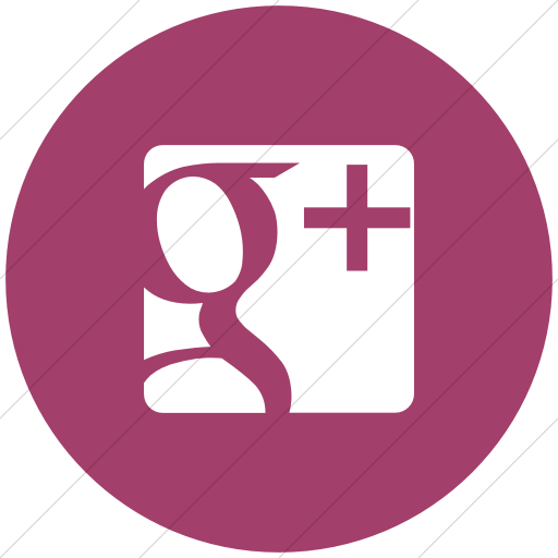 512x512 Iconsetc Flat Circle White On Pink Raphael Google Plus Icon
