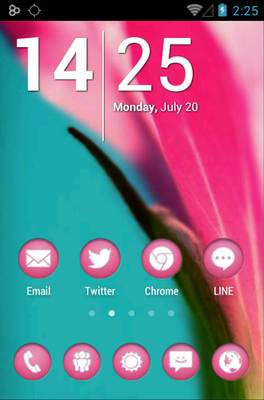 264x400 Circons Pink Android Icon Pack