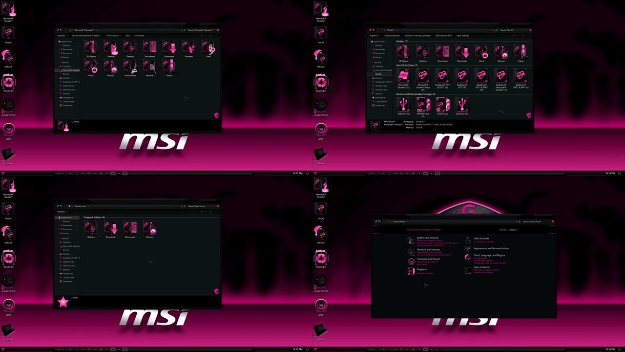 1280x720 And Ipack Dshepe Steel Viper Lady Pink Icon Pack For Windows