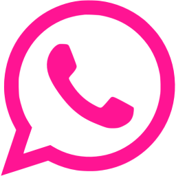 256x256 Deep Pink Whatsapp Icon