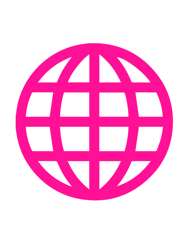 Pink Internet Icon at Vectorified.com | Collection of Pink Internet ...