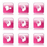 Think Web Internet Square Vector Pink Icon Design Set Stock 200x200 Think Web Internet Square Vector Pink Icon Design Set Stock