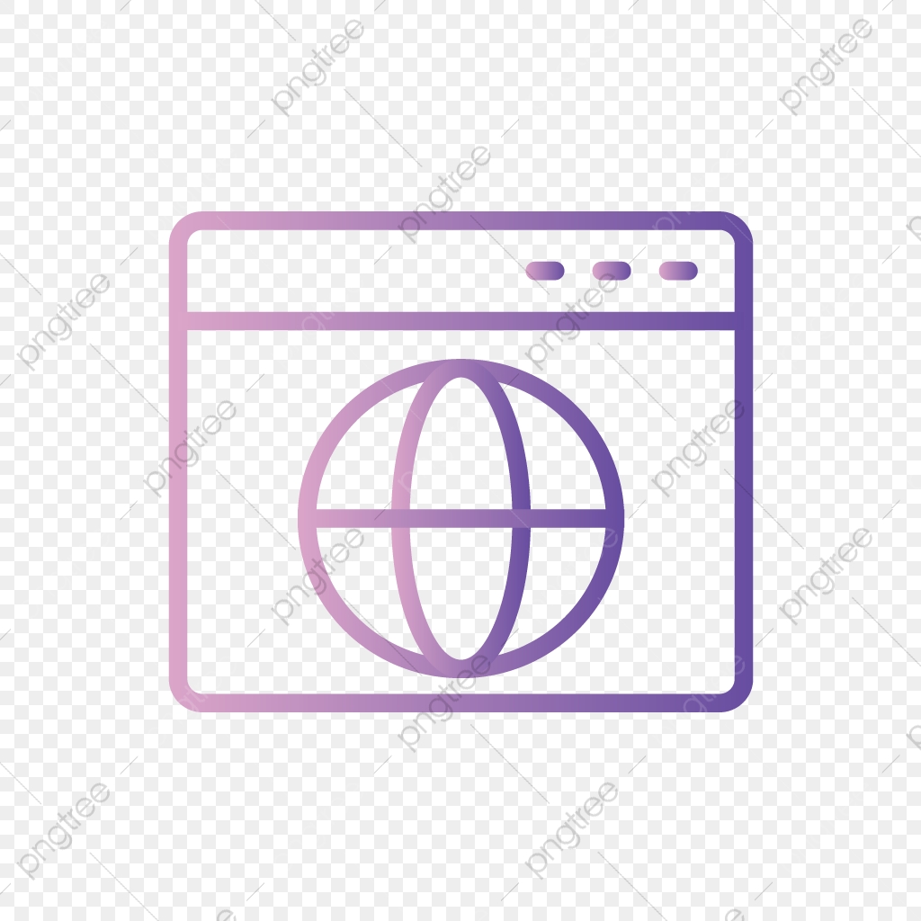 1024x1024 Vector Browser Icon, Browser Icon, Web Icon, Internet Icon Png