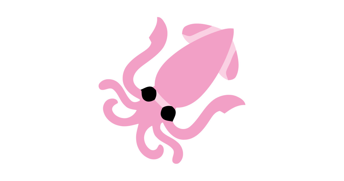 1200x630 Pink Octopus Cartoon Icon Emoticon