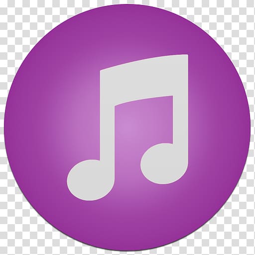 512x512 Music Icon, Pink Purple Symbol, Itunes Transparent Background Png