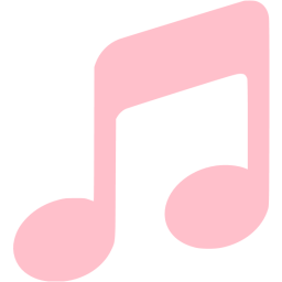 256x256 Pink Music Icon