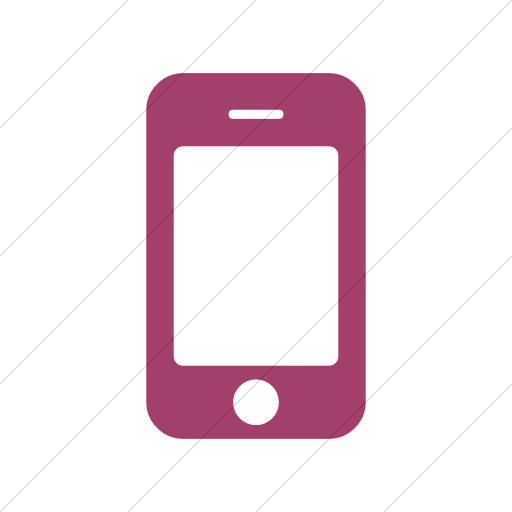 512x512 Iconsetc Simple Pink Bootstrap Font Awesome Mobile Phone Icon