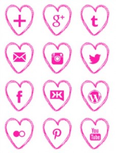 228x300 Free Pink Hearts Ic Archives