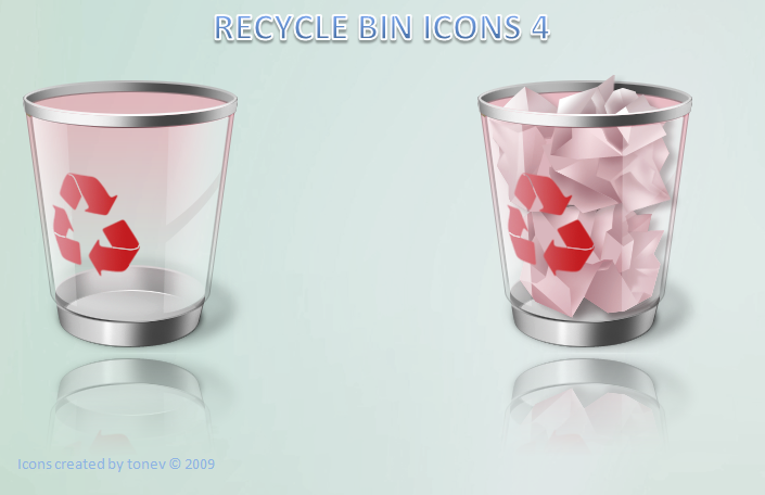 705x456 Pink Recycle Bin