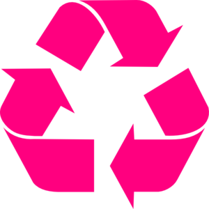 300x300 Recycling Pink Clip Art