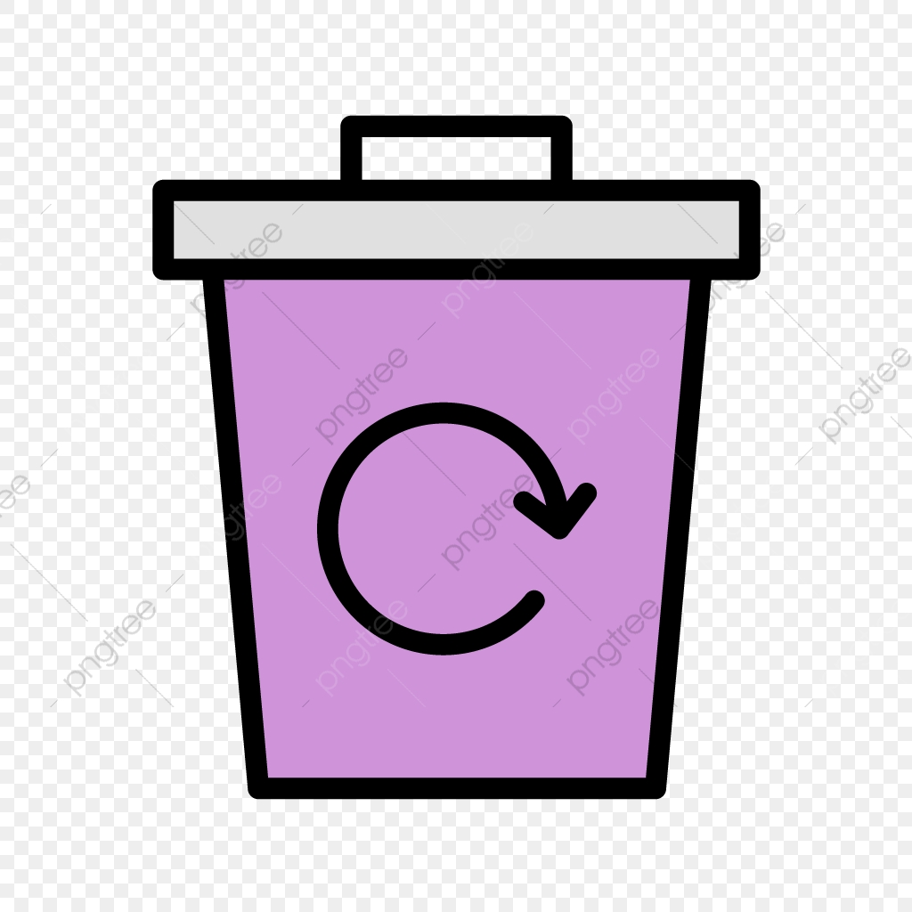 1024x1024 Vector Garbage Recycle Icon, Garbage Recycle, Eco, Recycle Bin Png