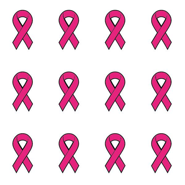 600x600 Pink Ribbon Icons