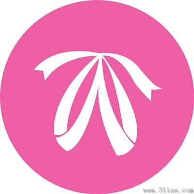 400x400 Pink Ribbon Icon Vector Free Vector In Adobe Illustrator