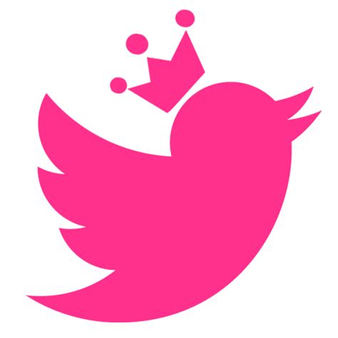 474x474 Pink Twitter Logos