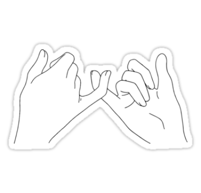 400x384 Download Free Png Pinky Promise' Sticker