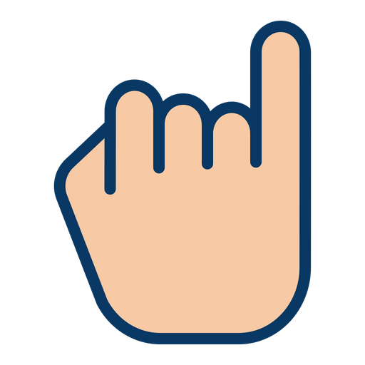 512x512 Pinky Swear Icon Of Colored Outline Style