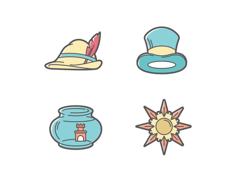 800x600 Pinocchio Icons