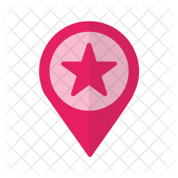256x256 Starred, Location, Favourite, Mapping, Pin, Gps, Pinpoint Icon