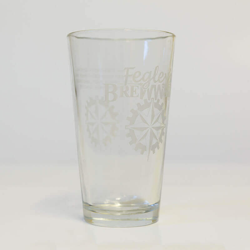 800x800 Fegley's Logo Pint Glass