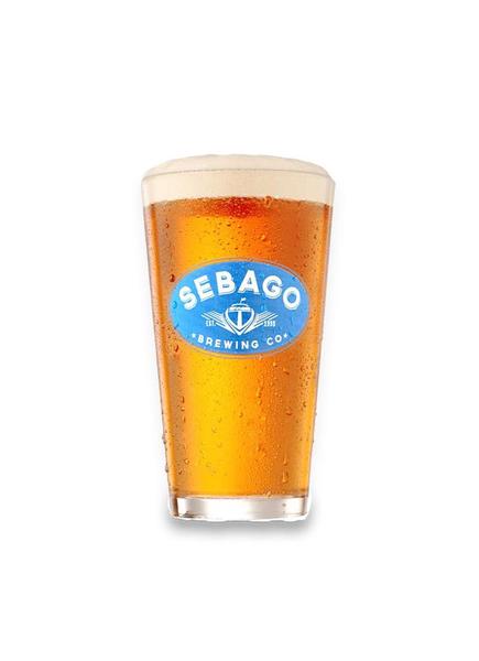 435x600 Sebago Pint Glass Sebago Brewing Company