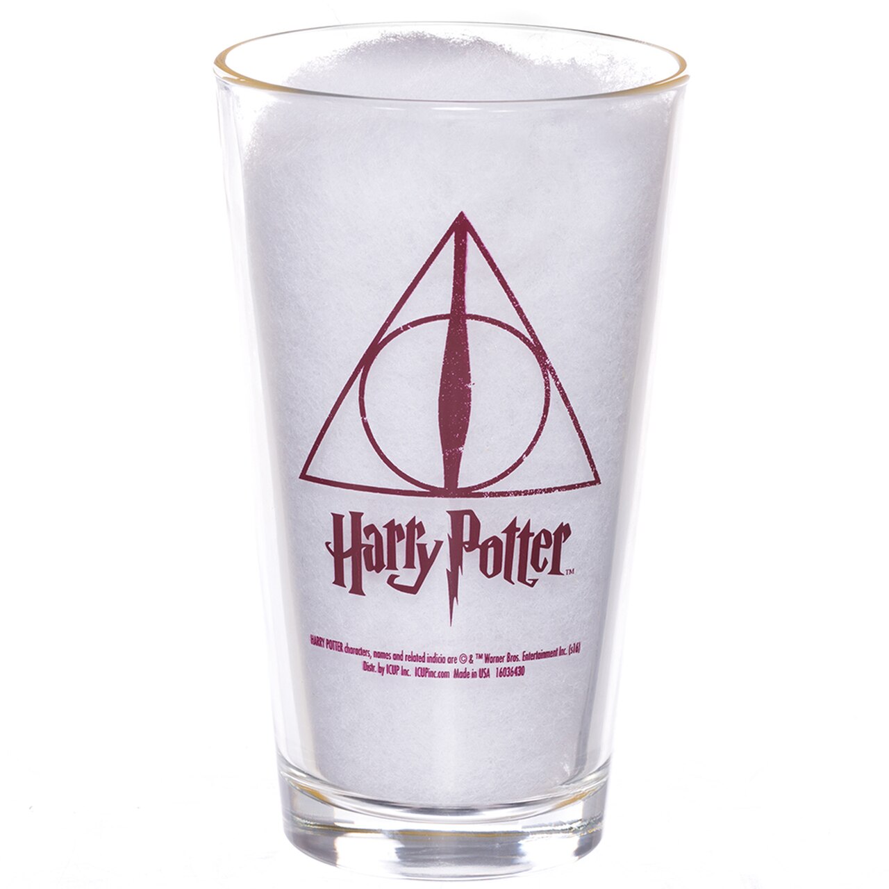 1280x1280 Harry Potter Tree And Deathly Hallows Icon Pint Glass