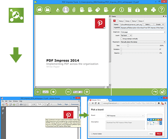 560x463 How To Add Pin It Button Into Pdf Document Binarynow